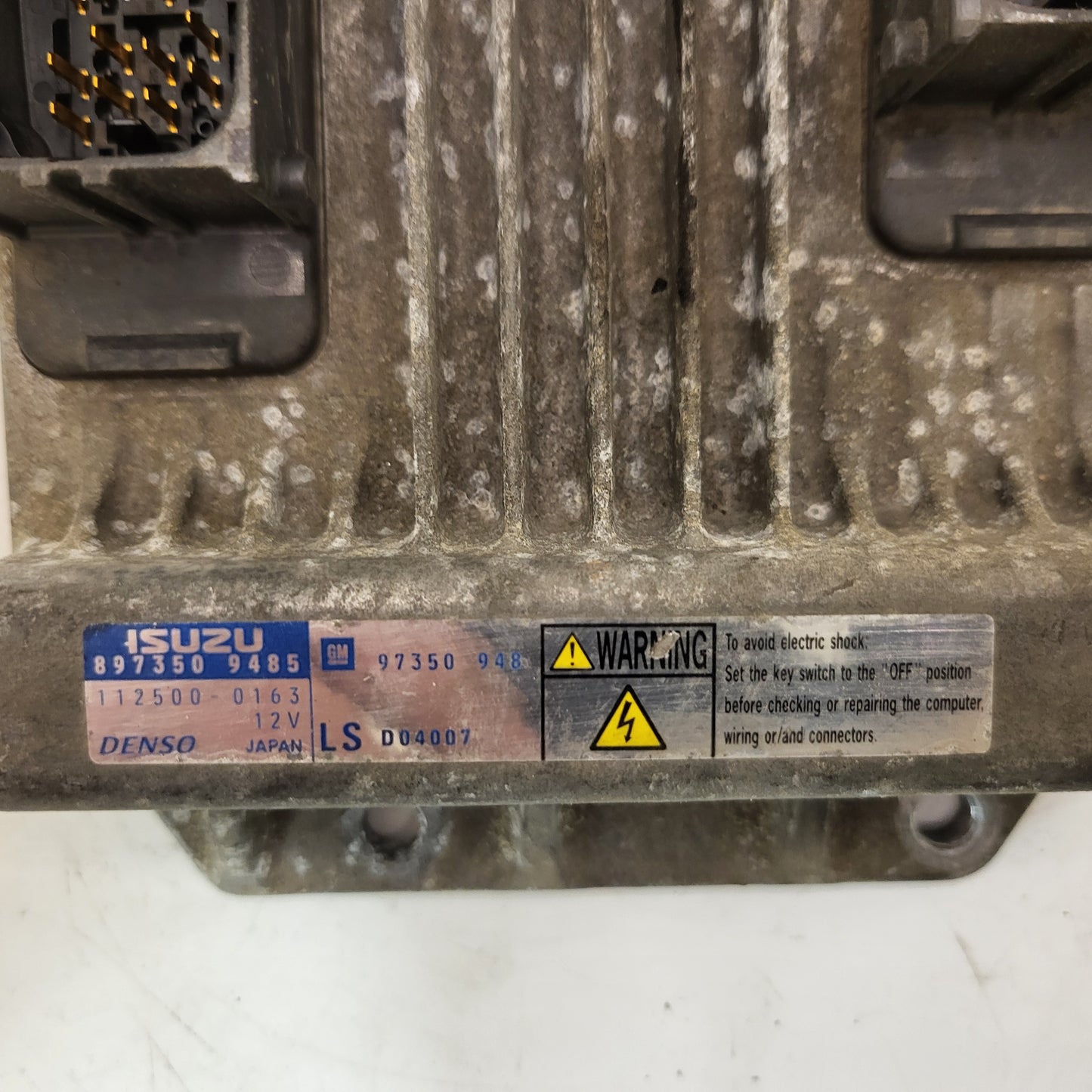 OPEL MERIVA ISUZU ECU / 1125000163 / 8973509485 / 97350948 / DENSO