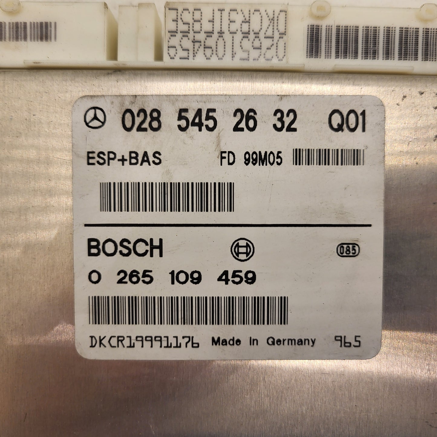 Mercedes A-Class W168 ESP + ECU LOW / 0285452632 / 0265109459 / BOSCH