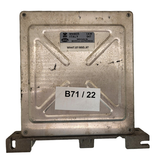 LANCIA FIAT ECU / IAW 04T / WH4T.07/8SD-97 / WH4T.07 / 8SD-97 / WEBER