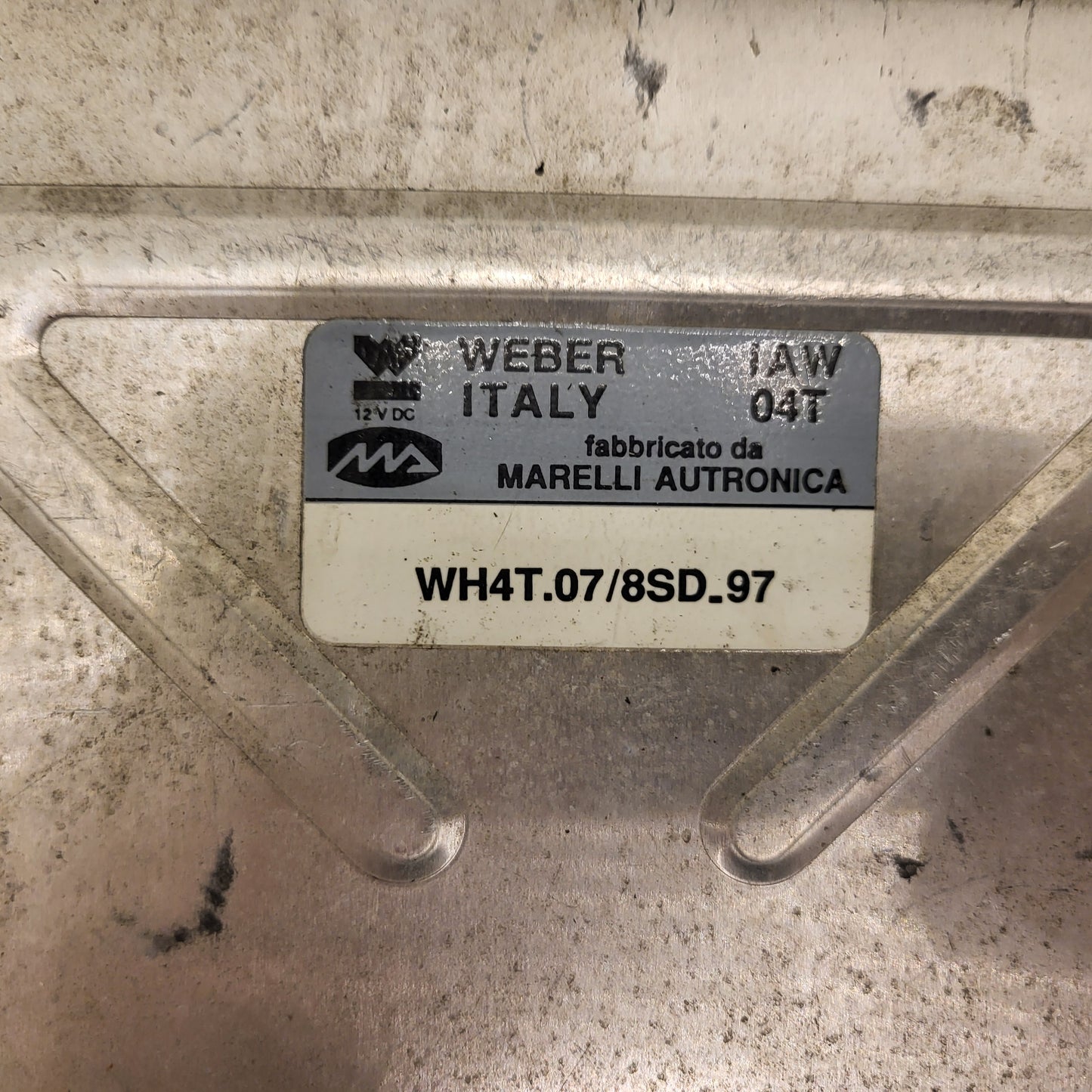LANCIA FIAT ECU / IAW 04T / WH4T.07/8SD-97 / WH4T.07 / 8SD-97 / WEBER