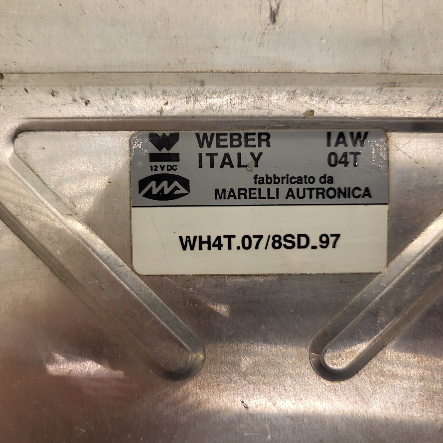 LANCIA FIAT ECU / IAW 04T / WH4T.07/8SD-97 / WH4T.07 / 8SD-97 / WEBER