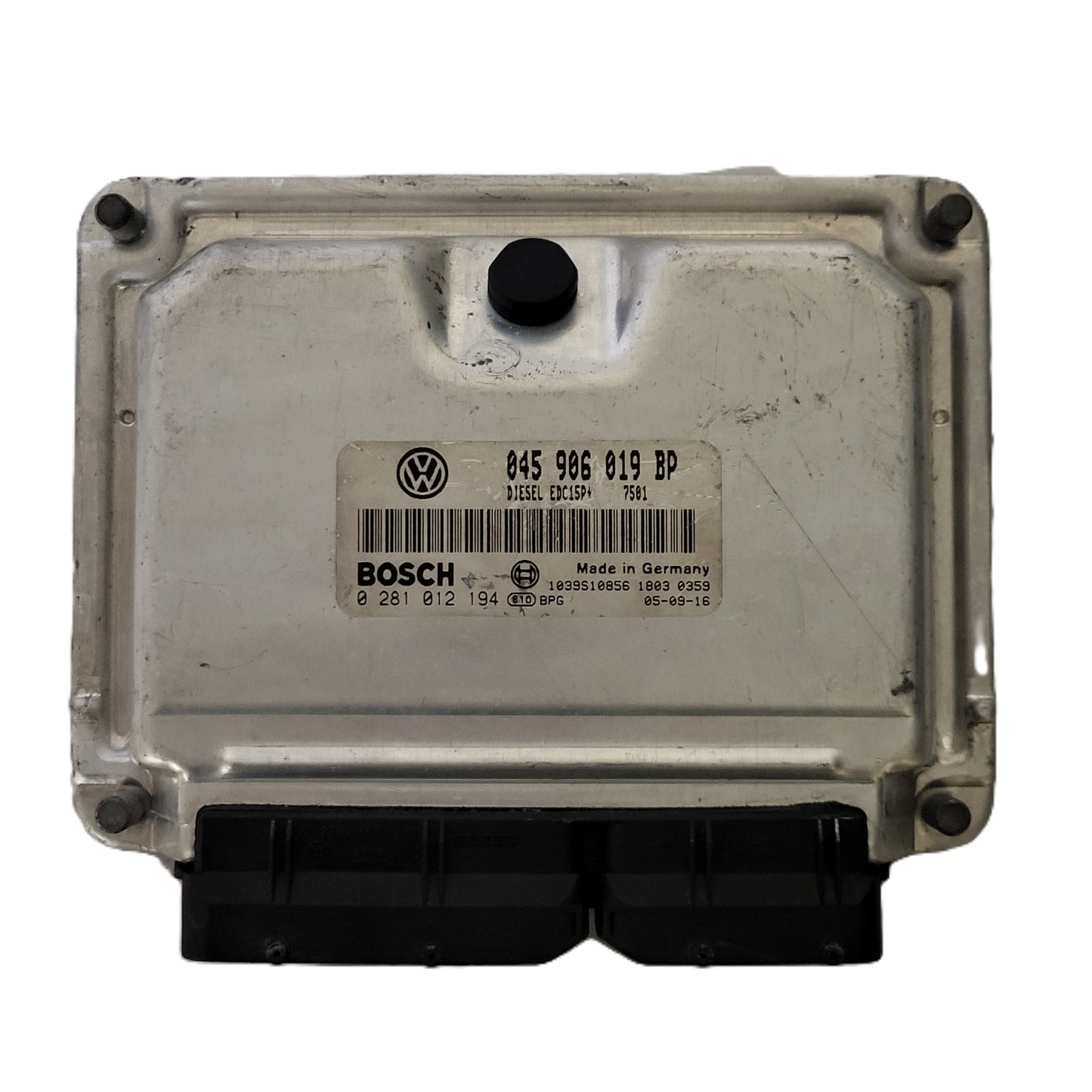 VOLKSWAGEN POLO 9N3 ECU / 045906019BP / 0281012194 / EDC15P+ / BOSCH 045906019