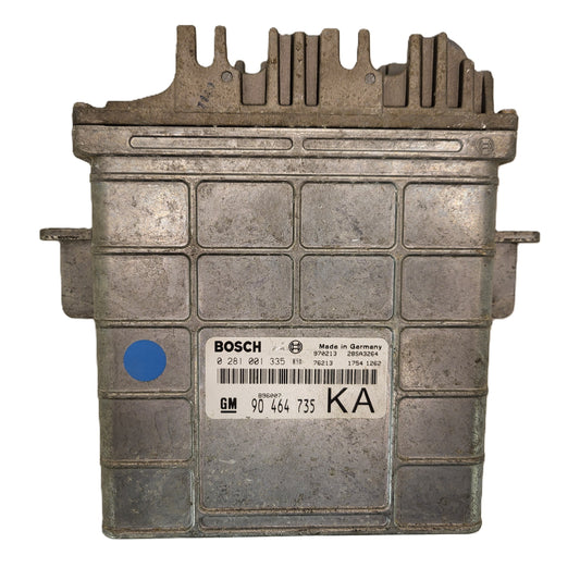 Opel Vectra ECU / 0281001335 / 90464735 / KA / BOSCH