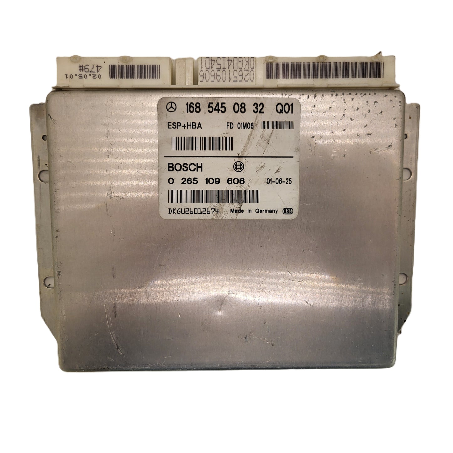 Mercedes W168 A-Class ECU / 1685450832 / 0265109606 / BOSCH