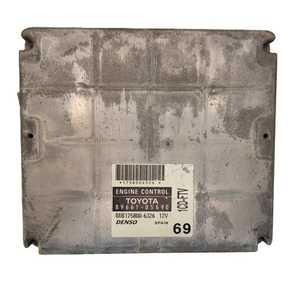 TOYOTA AVENSIS ECU / 89661-05690 / MB175800-6326 / SIEMENS