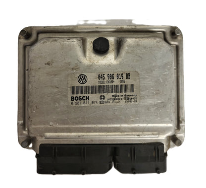 VW SEAT ECU / 045906019BB / 0281011074 / EDC15P+ / BOSCH