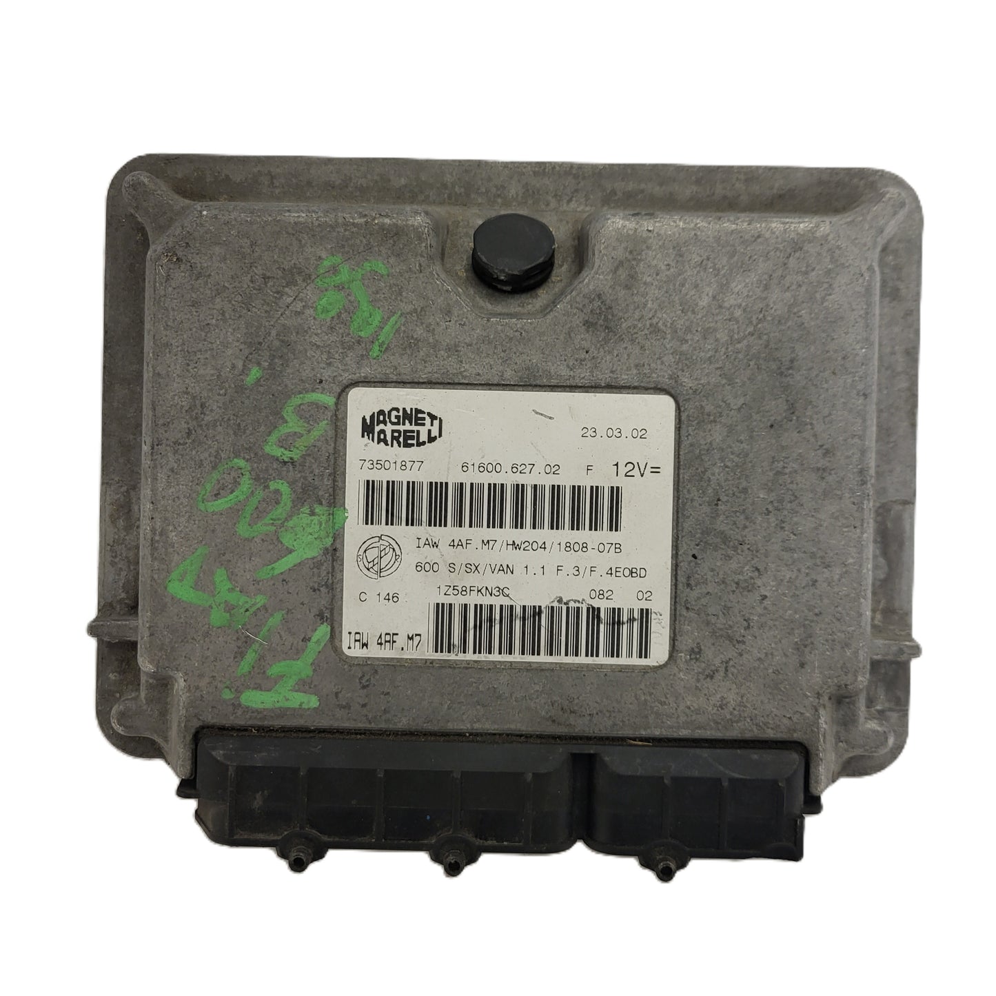 Fiat 600 ECU / IAW 4AF.M7 / 73501877 / HW204 / MAGNETI MARELLI