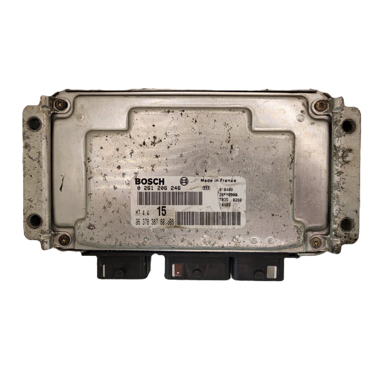 Peugeot Citroen ECU / 0261206246 / M7.4.4 / 9637838780 / BOSCH