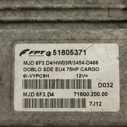 Mercedes a W169 ECU / 0281012259 / A6401502879 / CRA.42 / BOSCH - B73-03 - 2