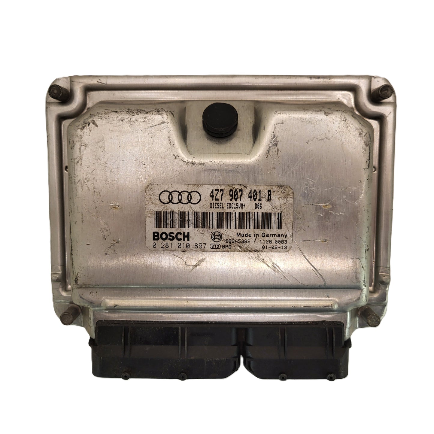Audi VW ECU / 4Z7907401B / 0281010897 / EDC15VM+ / 28SA5382 / BOSCH