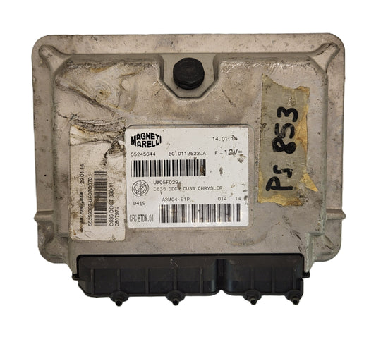 FIAT 500 SUZUKI ECU / 55245644 / BC.0112522.A / CFC8TDW.01 / MAGNETI MARELLI