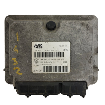 Fiat 600 ECU / IAW4AF.M7 / 73501877 / HW204 / MAGNETI MARELLI - B73-10 - 1