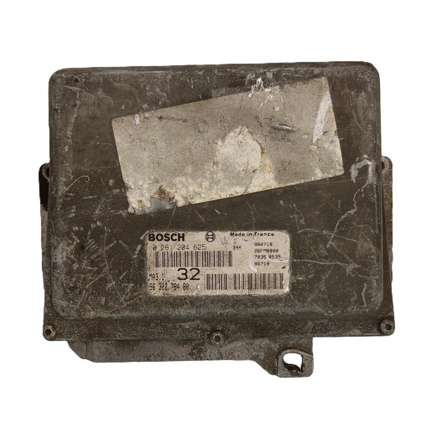 PEUGEOT CITROEN 106 SAXO ECU / 0261204625 / 9630278480 / MA3.1 / BOSCH