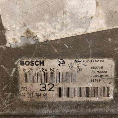 PEUGEOT CITROEN 106 SAXO ECU / 0261204625 / 9630278480 / MA3.1 / BOSCH