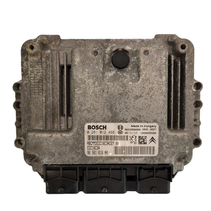 PEUGEOT CITROEN ECU / 0281012468 / 9656161680 / 9653958980 / EDC16C34 /BOSCH