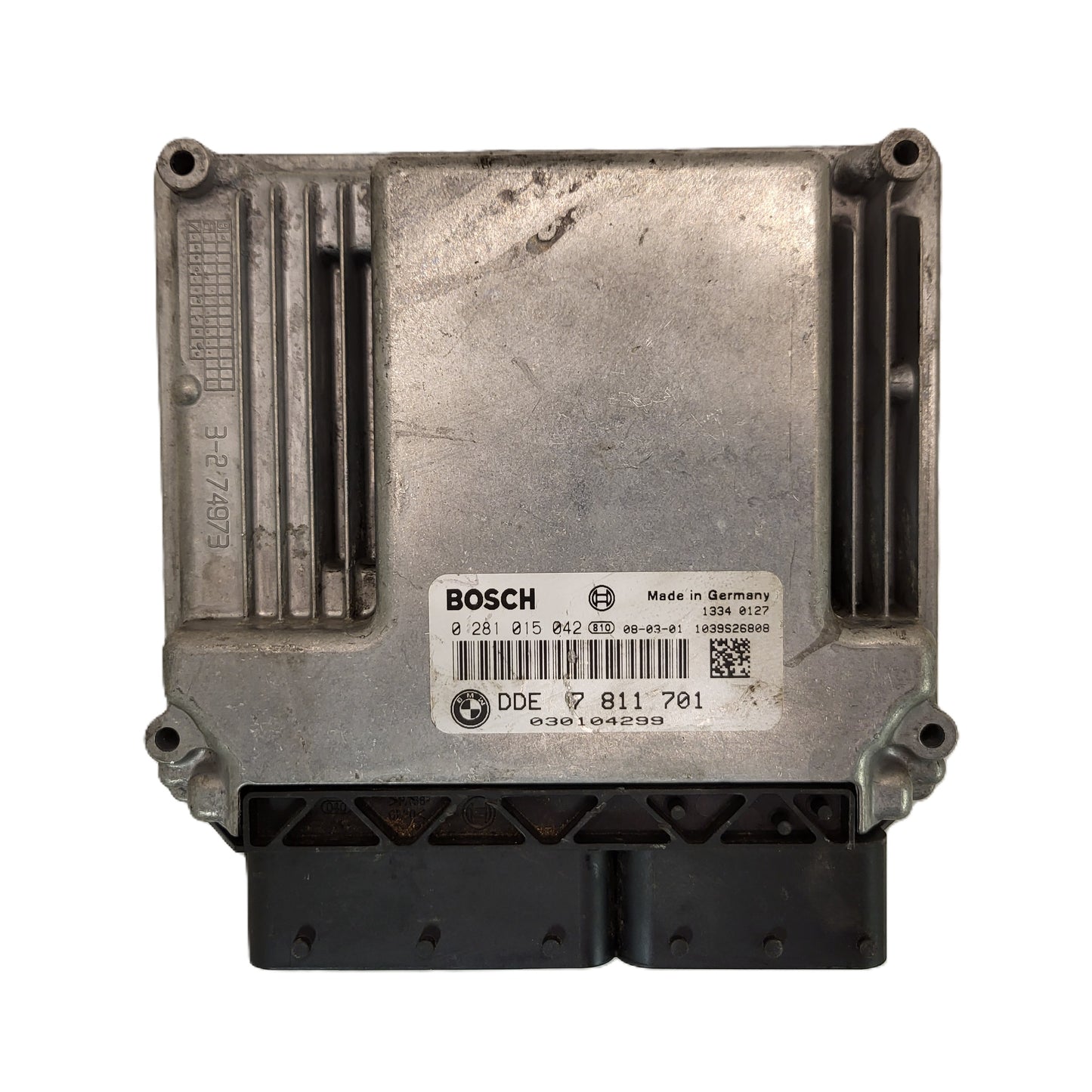 BMW 1 E87 ECU / 0281015042 / DDE7811701 / 7811701 / BOSCH
