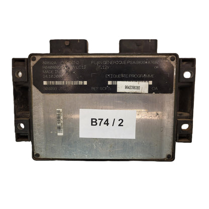 Peugeot Citroen ECU / 9839587680 / 9642398380 / R04080025A / LUCAS
