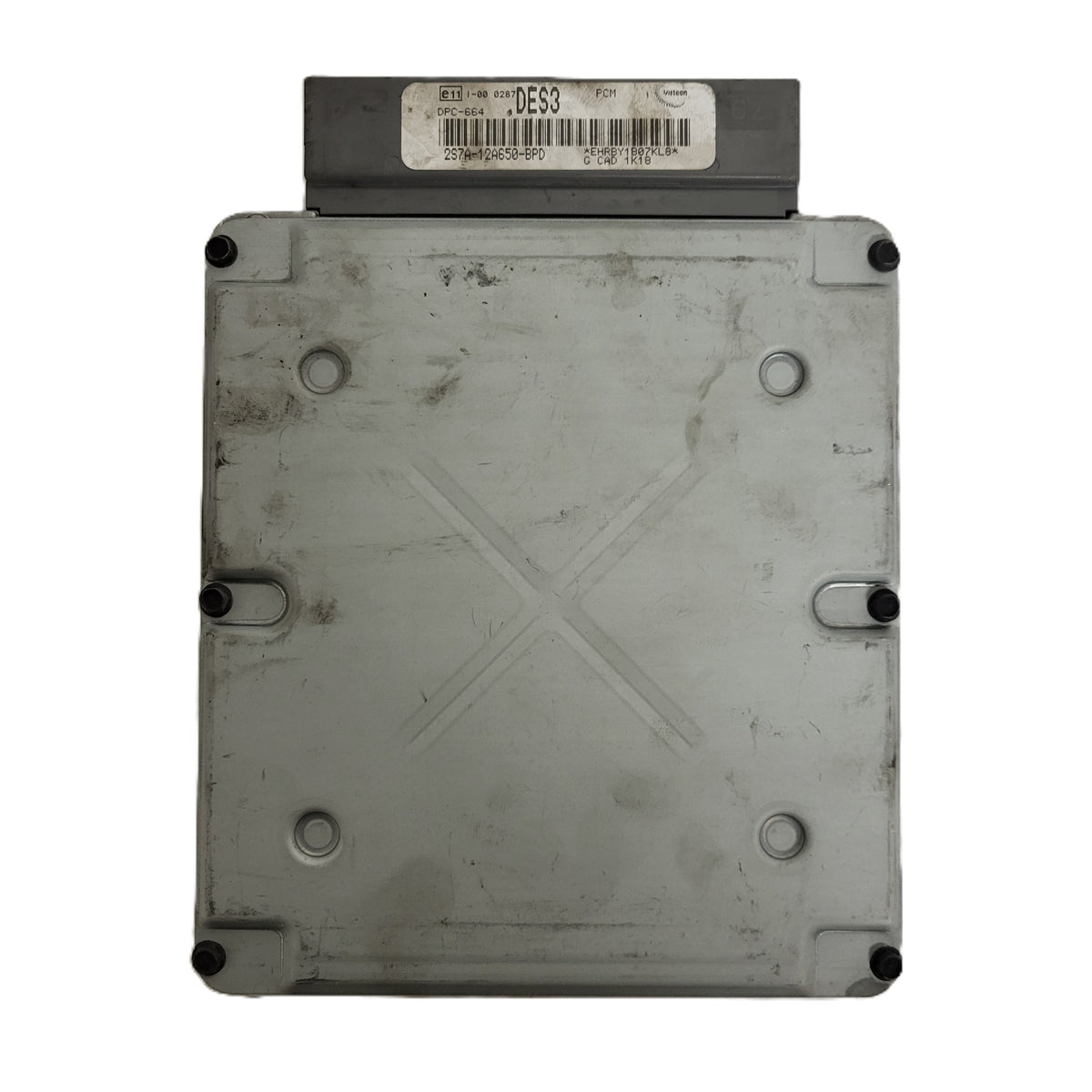 FORD MONDEO ECU / 2S7A-12A650-BPD / DPC-664 / PCM / DES3 / VISTEON - B74-04 - 1