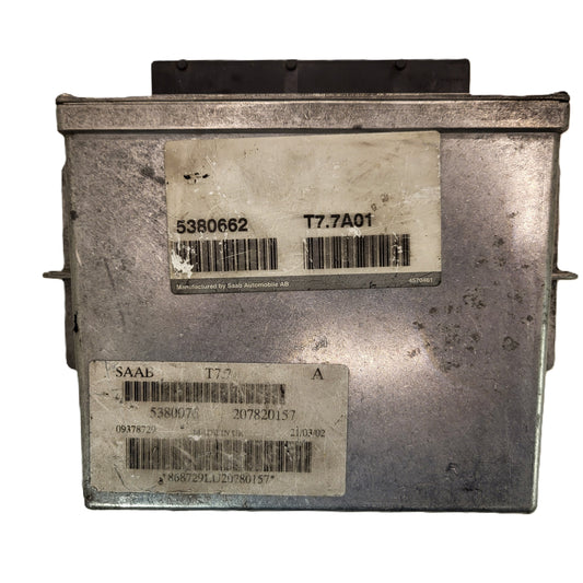 SAAB 9-5 ECU / 5380662 / T7.7A01 / ENGINE CONTROL UNIT