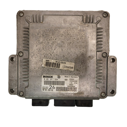 Citroen C5 ECU / 0281011524 / 9652183880 / 9640938680 / EDC15C2 / BOSCH