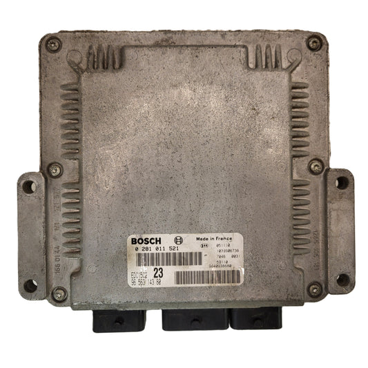 CITROEN XSARA ECU / 0281011521 / 9656314380 / 9640938680 / EDC15C2 / BOSCH