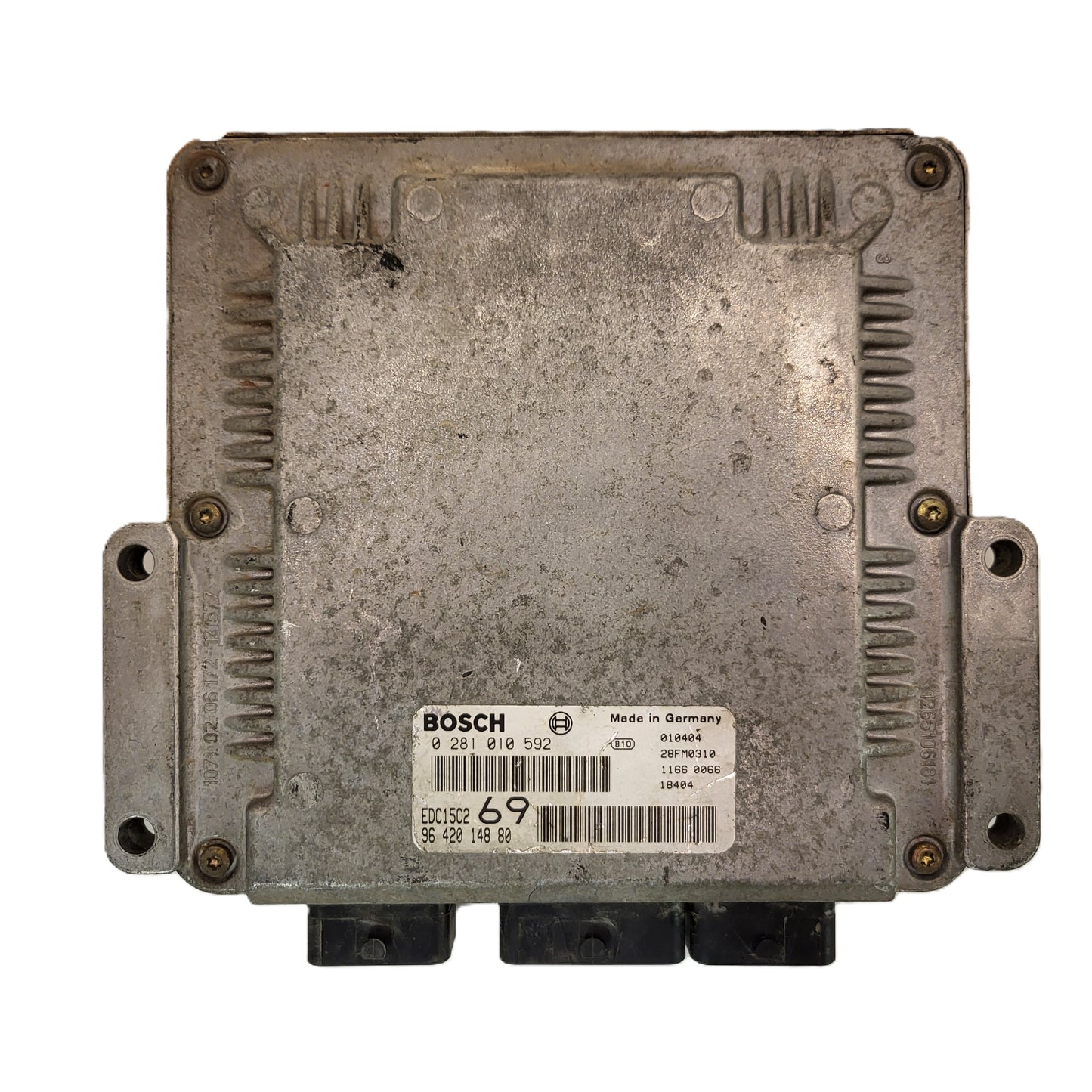 Peugeot Citroen ECU / 0281010592 / 9642014880 / EDC15C2 / BOSCH