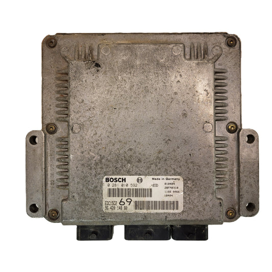 Peugeot Citroen ECU / 0281010592 / 9642014880 / EDC15C2 / BOSCH