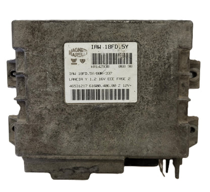 LANCIA Y 1.2 16V ECU / 46531217 / IAW 18FD.5Y / 61600.406.00 / MAGNETI MARELLI