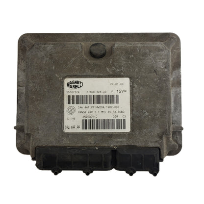 FIAT PANDA 1.1 ECU / 55187374 / IAW4AF.PP / HW204 / 61600.625.03 MAGNETI MARELLI - B74-18 - 1