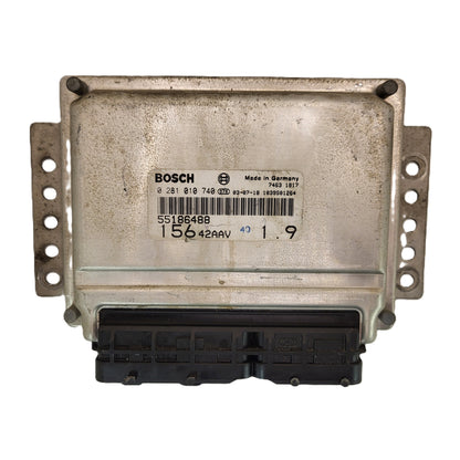 ALFA ROMEO 156 ECU / 0281010740 / 55186488 / BOSCH