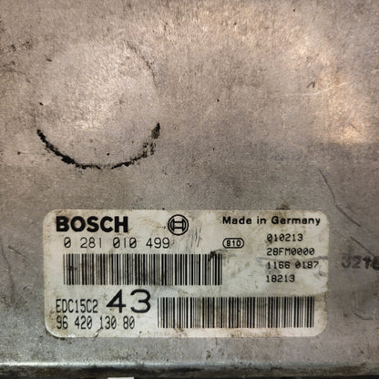 Peugeot Citroen ECU / 0281010499 / 9642013080 / EDC15C2 / BOSCH