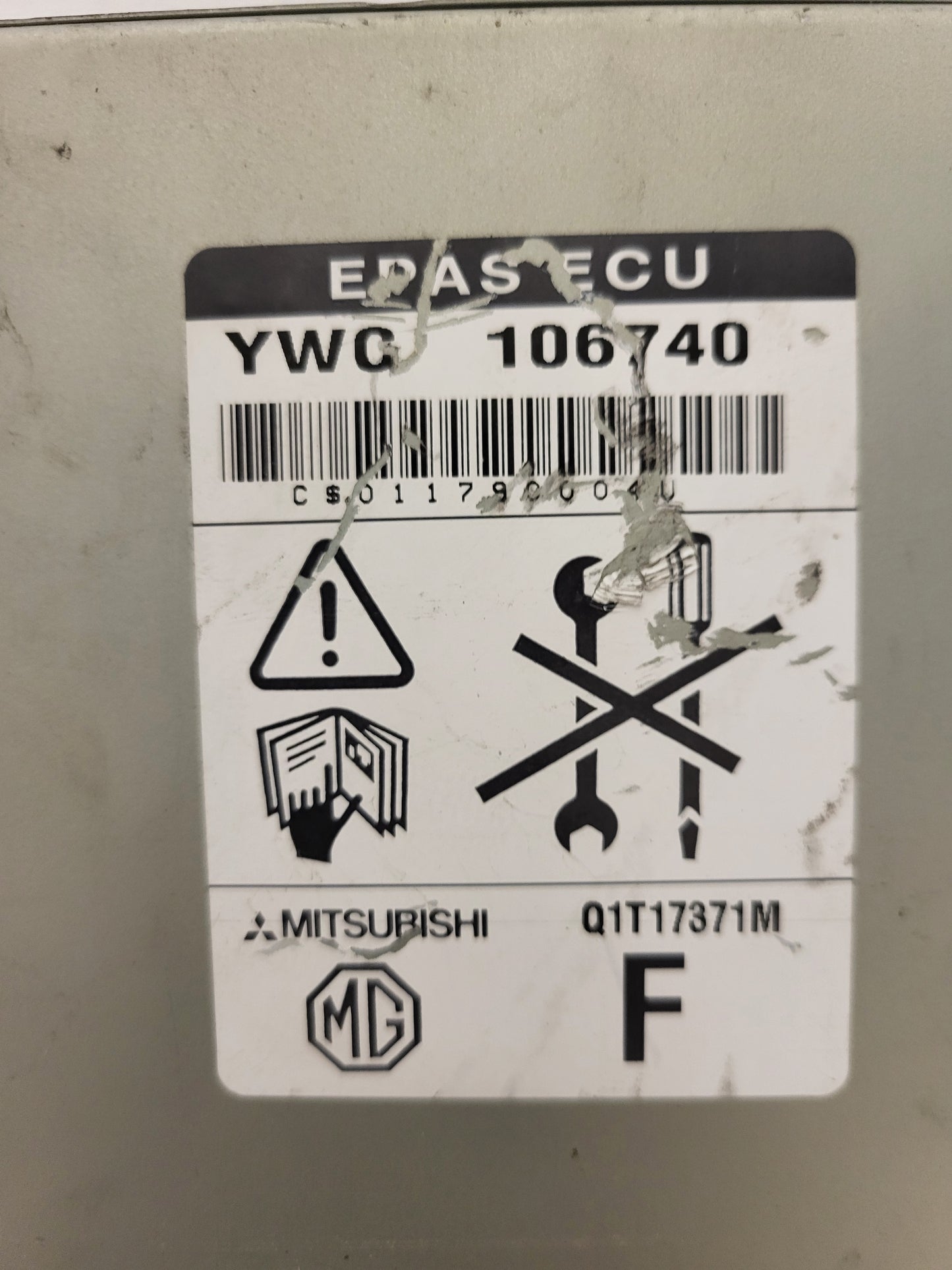 MG F TF ECU / YWC106740 / Q1T17371M / MITSUBISHI