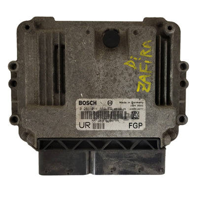 Opel Zafira B ECU / 0281011669 / 55189927 / 1039S10277 / BOSCH