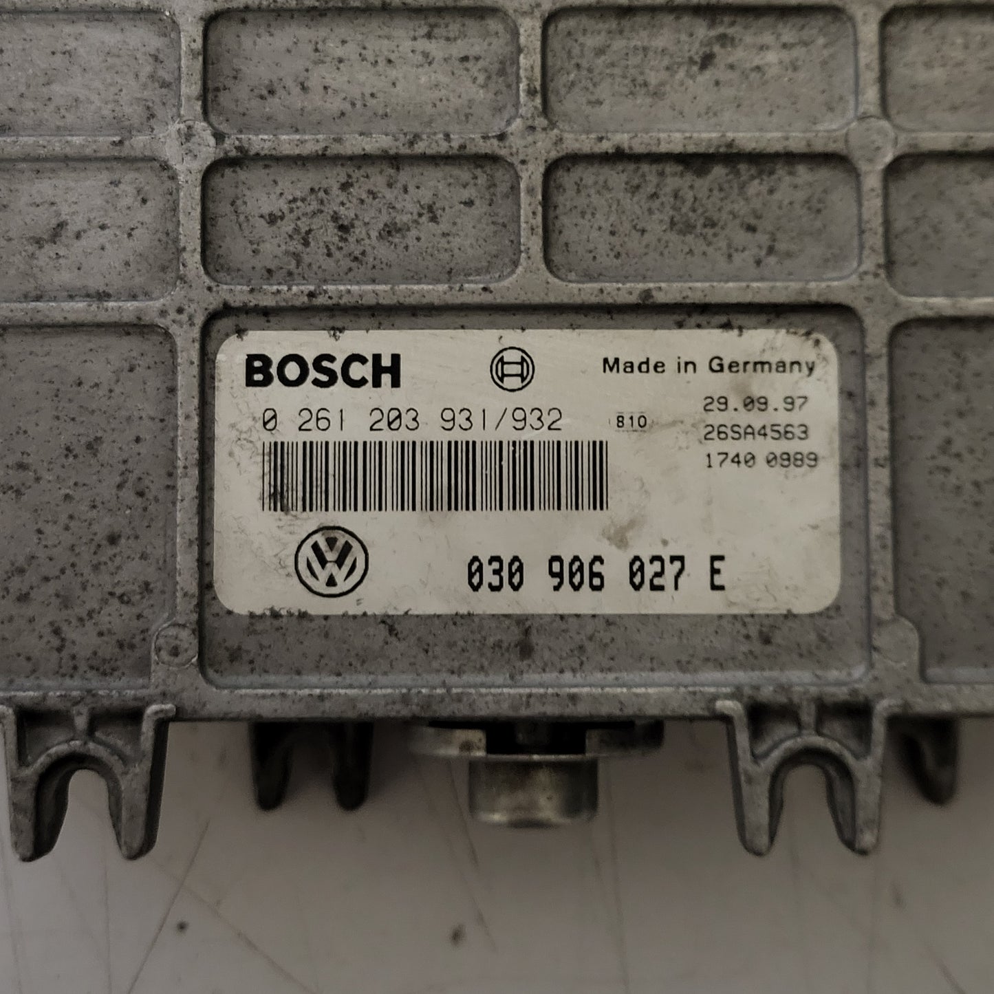 VW LUPO POLO AROSA ECU / 030906027E / 0261203931/932 / BOSCH