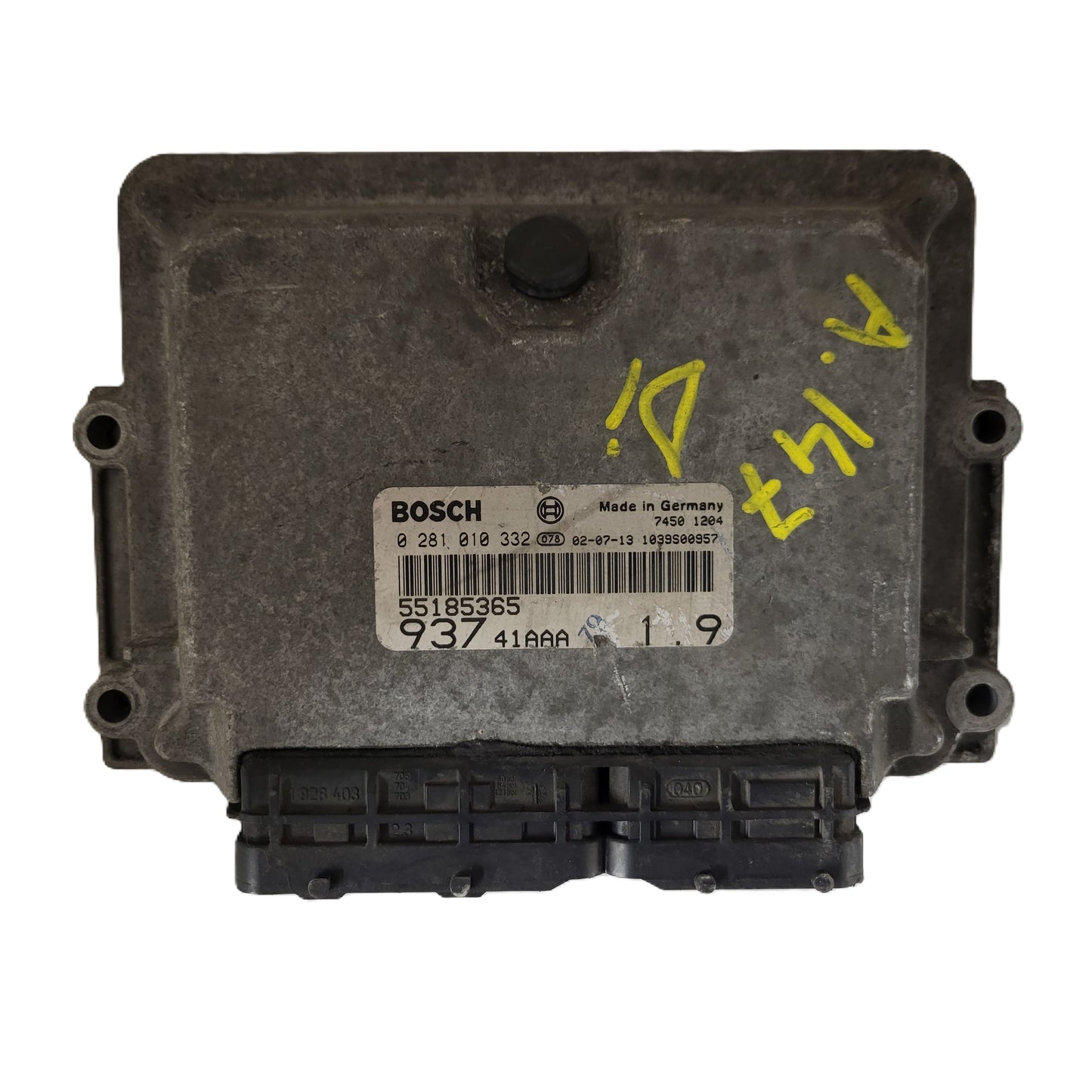 ALFA 147 ECU / 0281010332 / 55185365 / BOSCH