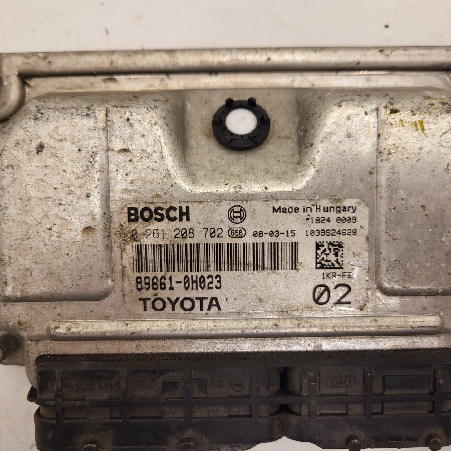 TOYOTA AYGO C1 107 ECU / 0261208702 / 89661-0H023 / BOSCH