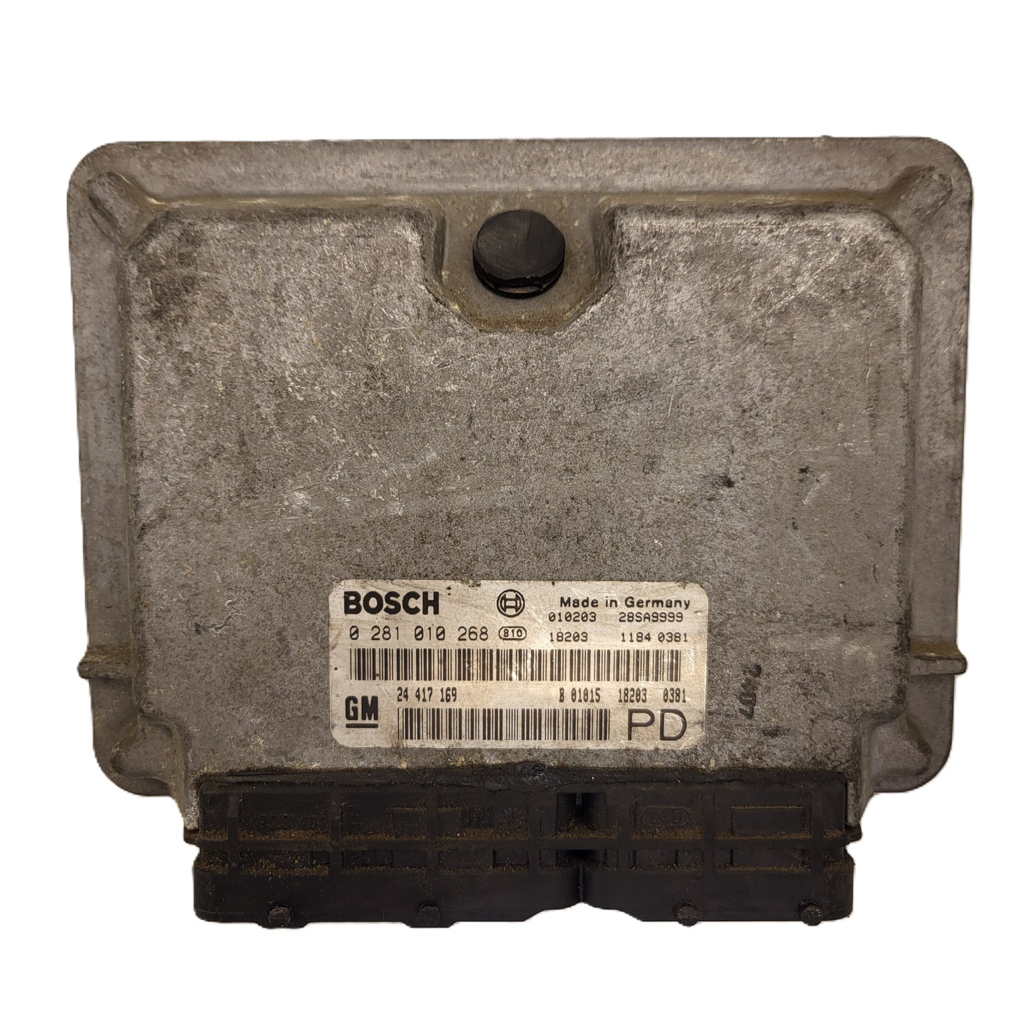 Opel Zafira 2.0 ECU / 0281010268 / 24417169 / BOSCH