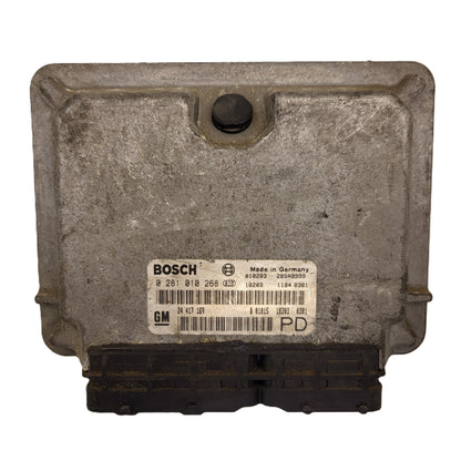 Opel Zafira 2.0 ECU / 0281010268 / 24417169 / BOSCH