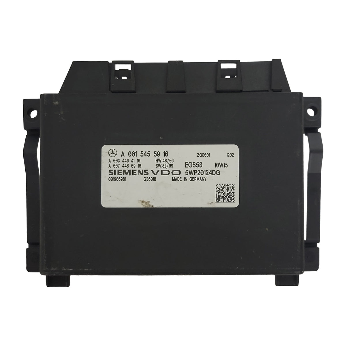 MERCEDES BENZ SPRINTER AUTOAMTIC GEARBOX ECU / A0015455916 / EGS53 / 5WP20124DG - B75-11 - 1