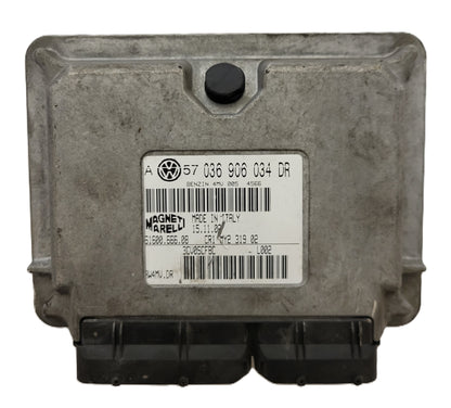 VW GOLF 4 ECU / 036906034DR / 61600.666.08 / IAW 4MV.DR / MAGNETI MARELLI