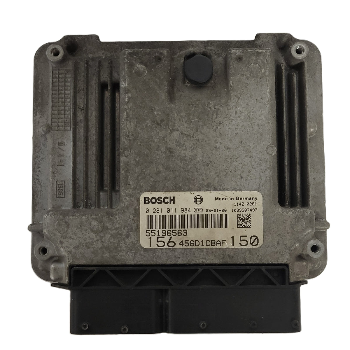 ALFA 156 ECU / 0281011984  / 55196563 / BOSCH - B75-21 - 1