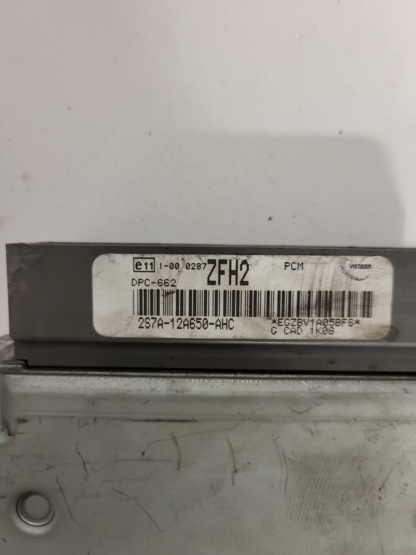 FORD MONDEO ECU / 2S7A-12A650-AHC / DPC-662 / ZFH2 / 2S7A12A650AHC