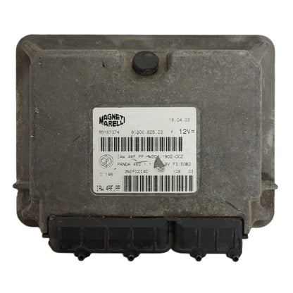 FIAT PANDA 1.1 ECU / 55187374 / IAW4AF.PP / HW204 / 61600.625.03 MAGNETI MARELLI