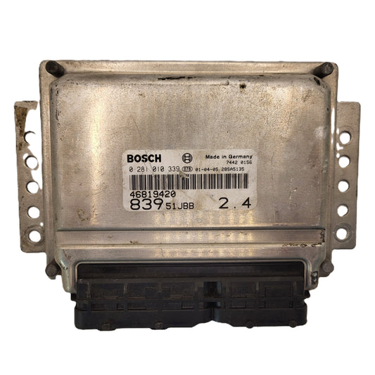 LANCIA LYBRA 2.4 JTD ECU / 0281010339 / 46819420 / BOSCH