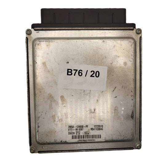 FORD FOCUS ECU / 2M5A-12A650-PF / 12220510 / R0411C004G / DWZH / DELPHI