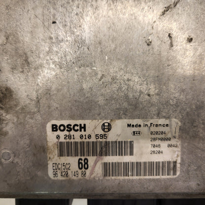 Citroen Xsara Picasso ECU / 0281010595 / 9642014980 / EDC15C2 / BOSCH