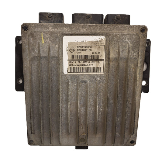 Renault ECU / 8200399038 / 8200468189 / R0410B031C / DELPHI