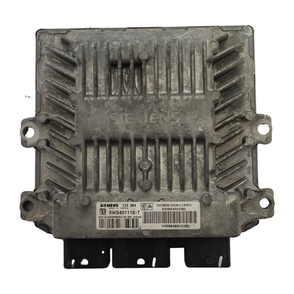 PEUGEOT CITROEN ECU / 5WS40111E-T / SID804 / SW9654925380 / HW9648624280 / - B77-06 - 1
