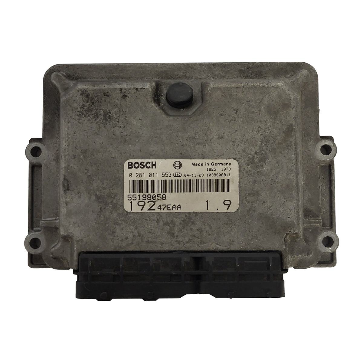Fiat STILO ECU / 0281011553 / 55198058 / 19247EAA / BOSCH - B77-11 - 1