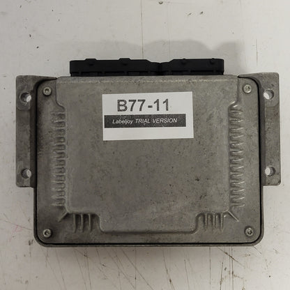 Fiat STILO ECU / 0281011553 / 55198058 / 19247EAA / BOSCH - B77-11 - 3